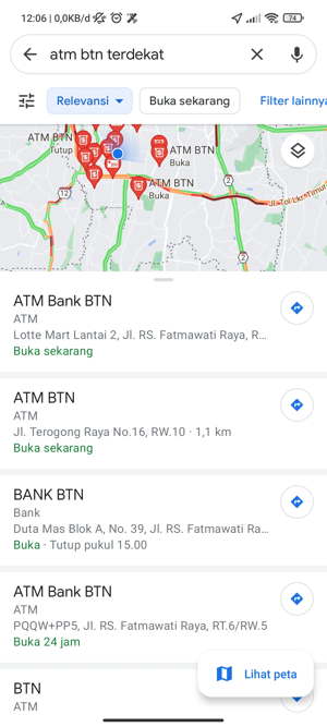 ATM Bank BTN Terdekat dari Lokasi Saya Sekarang