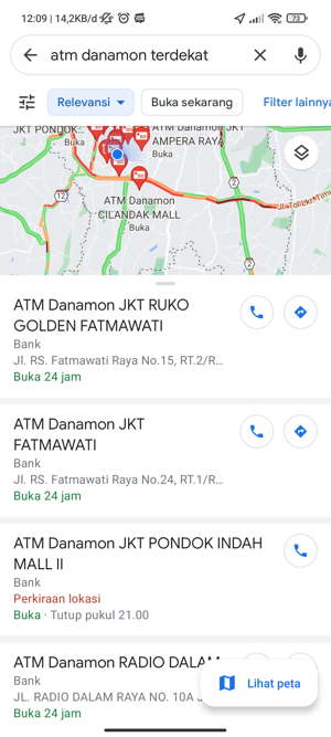 ATM Bank Danamon Terdekat dari Lokasi Saya Sekarang
