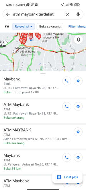 ATM Bank Maybank Terdekat dari Lokasi Saya Sekarang
